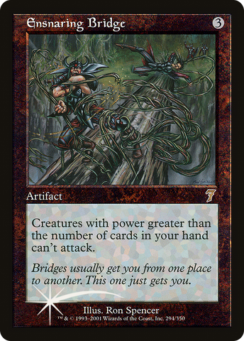 Ensnaring Bridge (7ED-294★) - Seventh Edition Foil