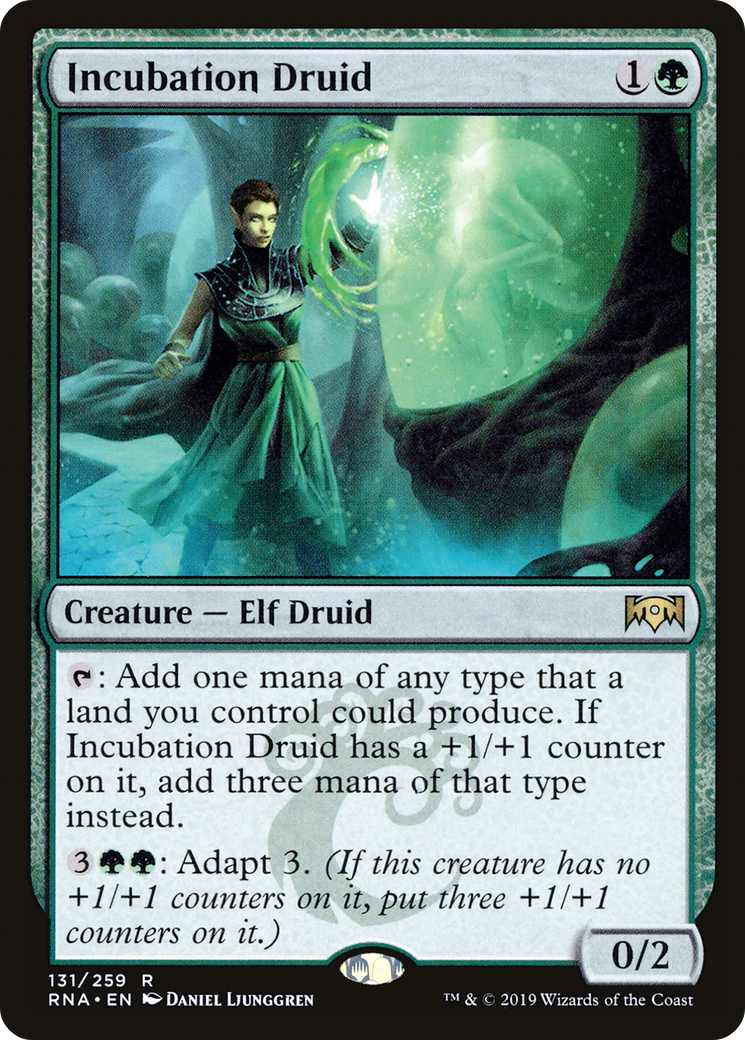 Incubation Druid (RNA-131)  Foil - Ravnica Allegiance