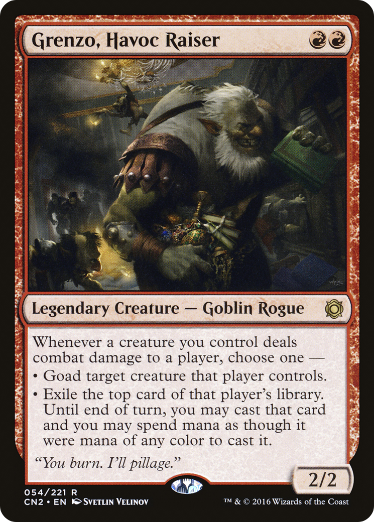 Grenzo, Havoc Raiser (CN2-054)  Foil - Conspiracy: Take the Crown