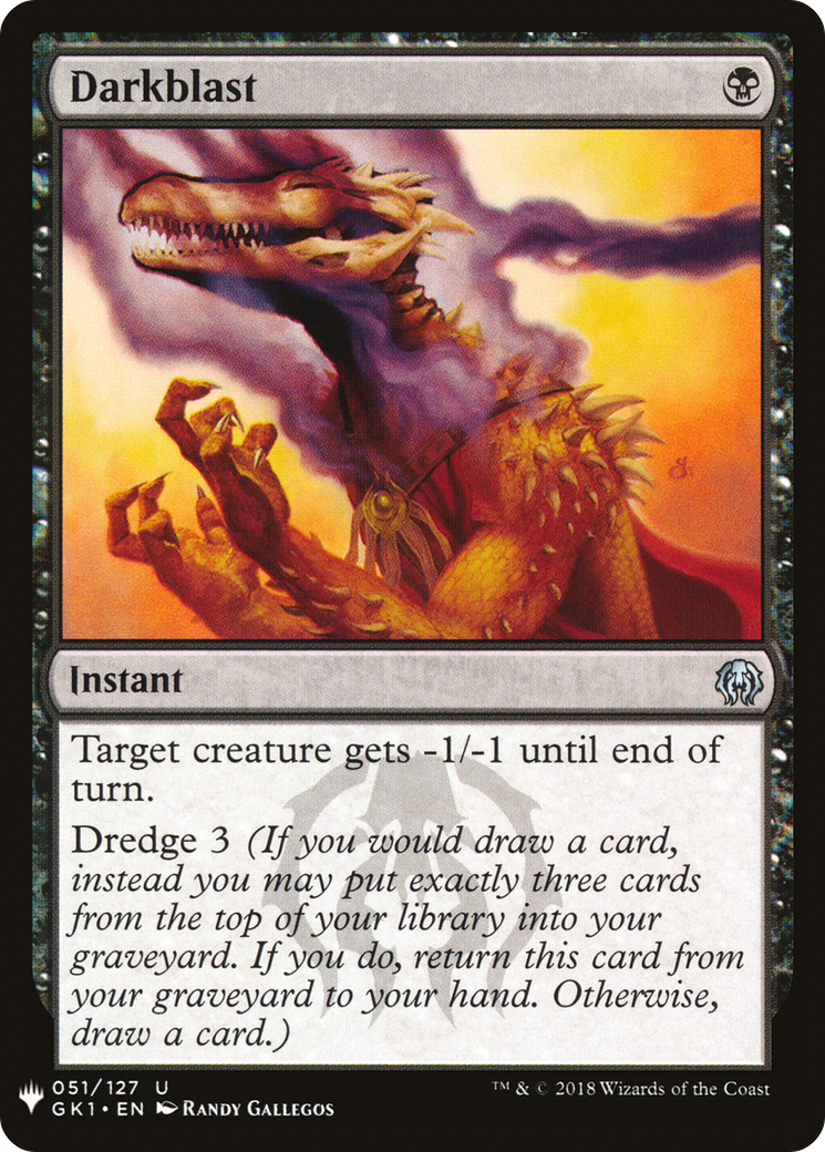 Darkblast (LIST-GK1-51)  - The List