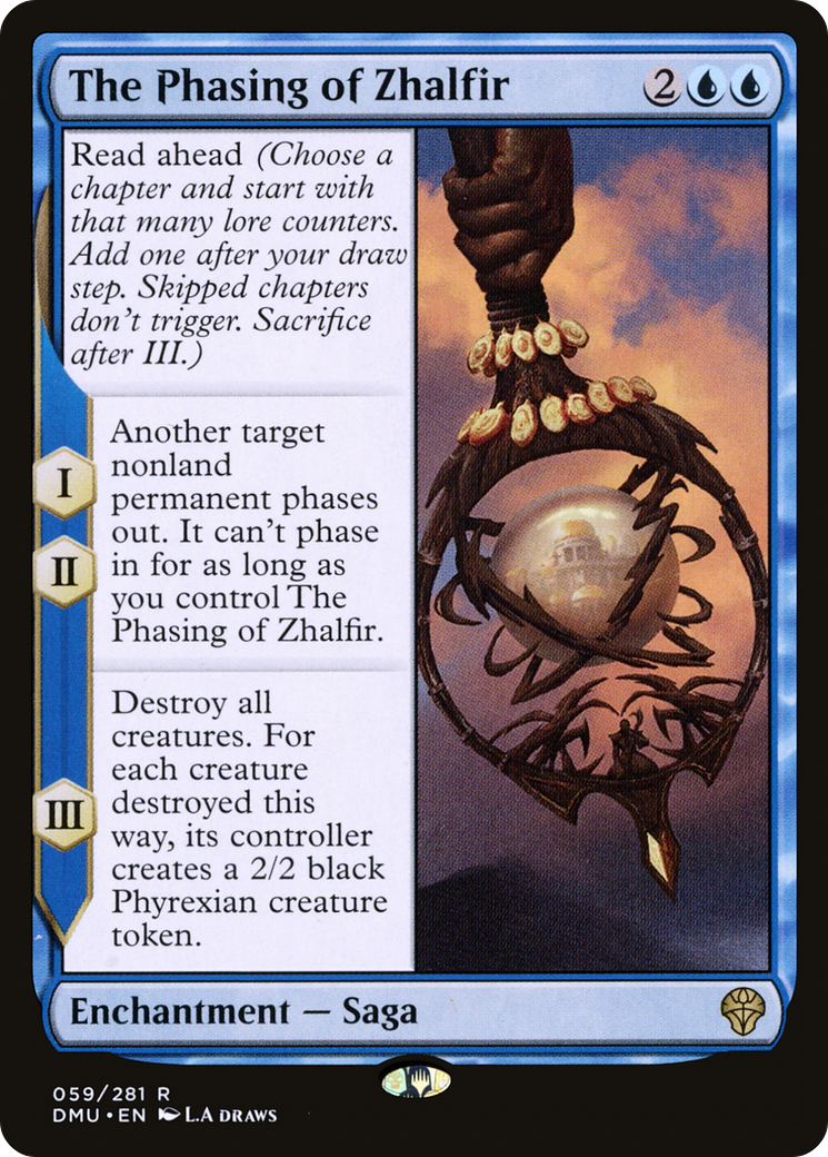 The Phasing of Zhalfir (DMU-059)  Foil - Dominaria United
