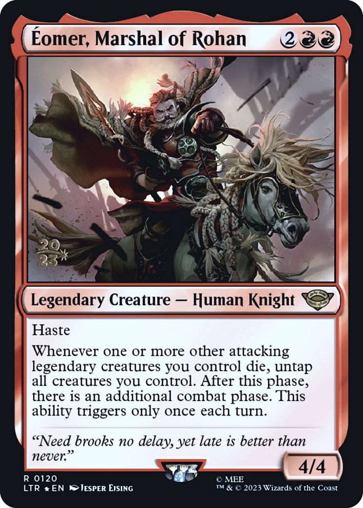 Eomer, Marshal of Rohan (PRE-120)  Foil - Tales of Middle-earth Promos