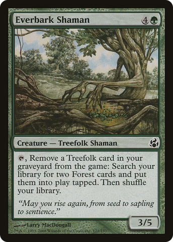 Everbark Shaman (MOR-121)  Foil - Morningtide