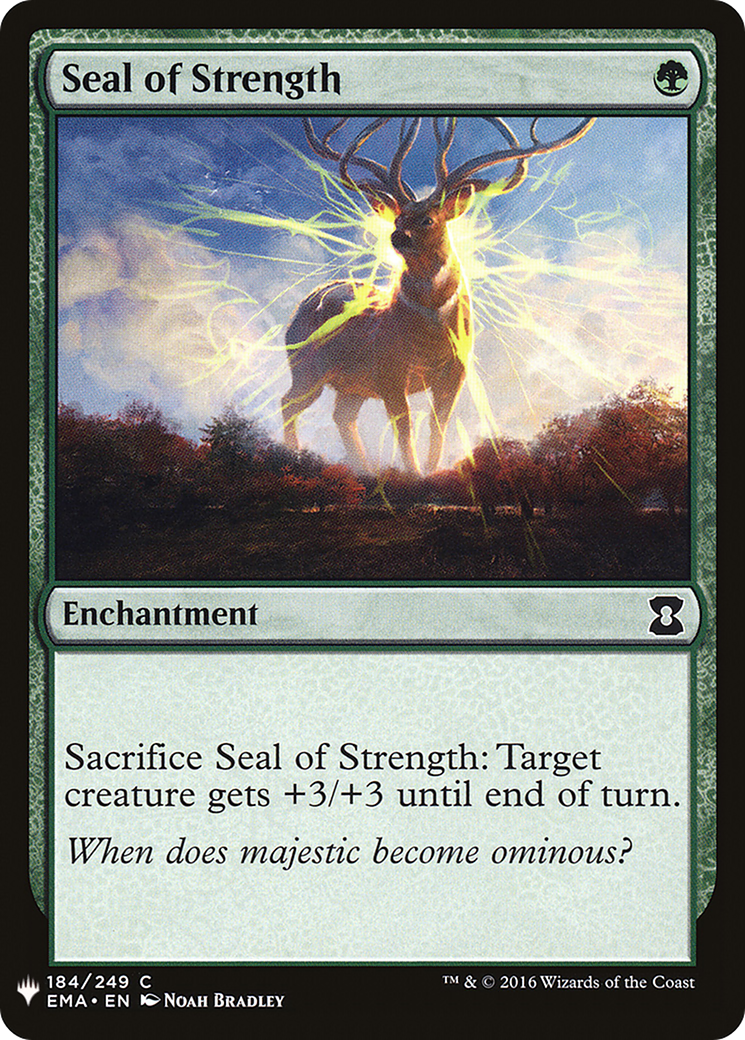 Seal of Strength (LIST-EMA-184)  - The List