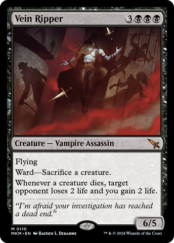 Vein Ripper (MKM-110)  Foil - Murders at Karlov Manor