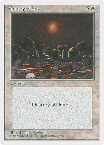Armageddon (4ED-255)  - Fourth Edition