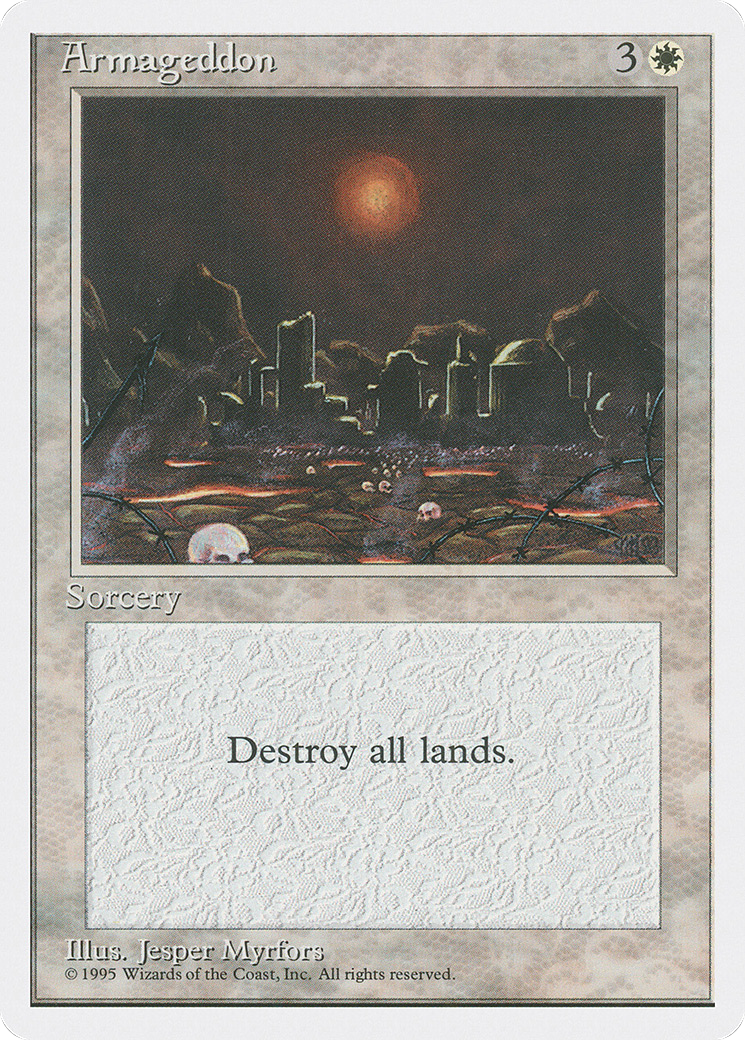 Armageddon (4ED-255)  - Fourth Edition