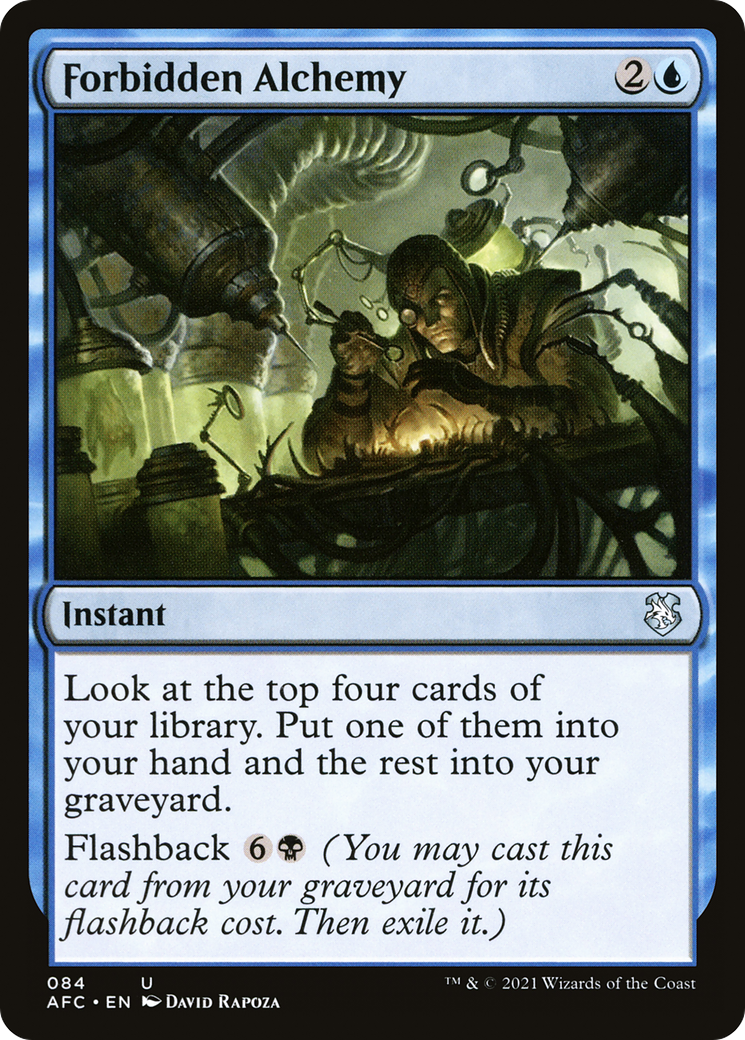 Forbidden Alchemy (AFC-084) - Adventures in the Forgotten Realms Commander