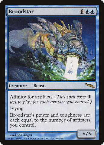 Broodstar (MRD-031)  - Mirrodin
