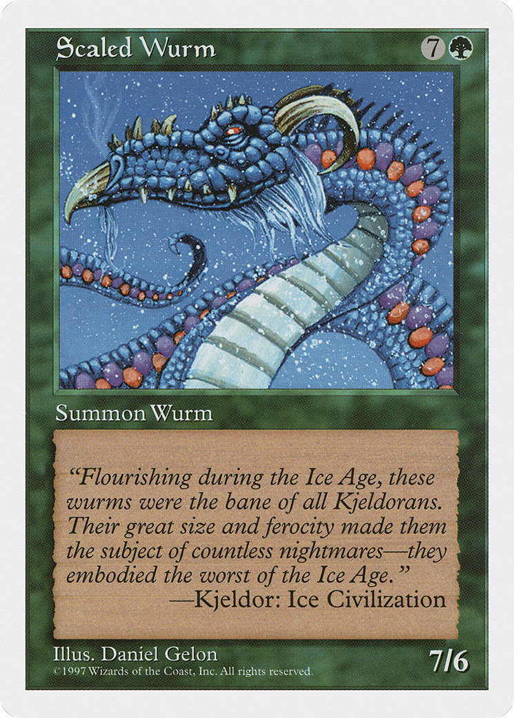 Scaled Wurm (5ED-)  - Fifth Edition