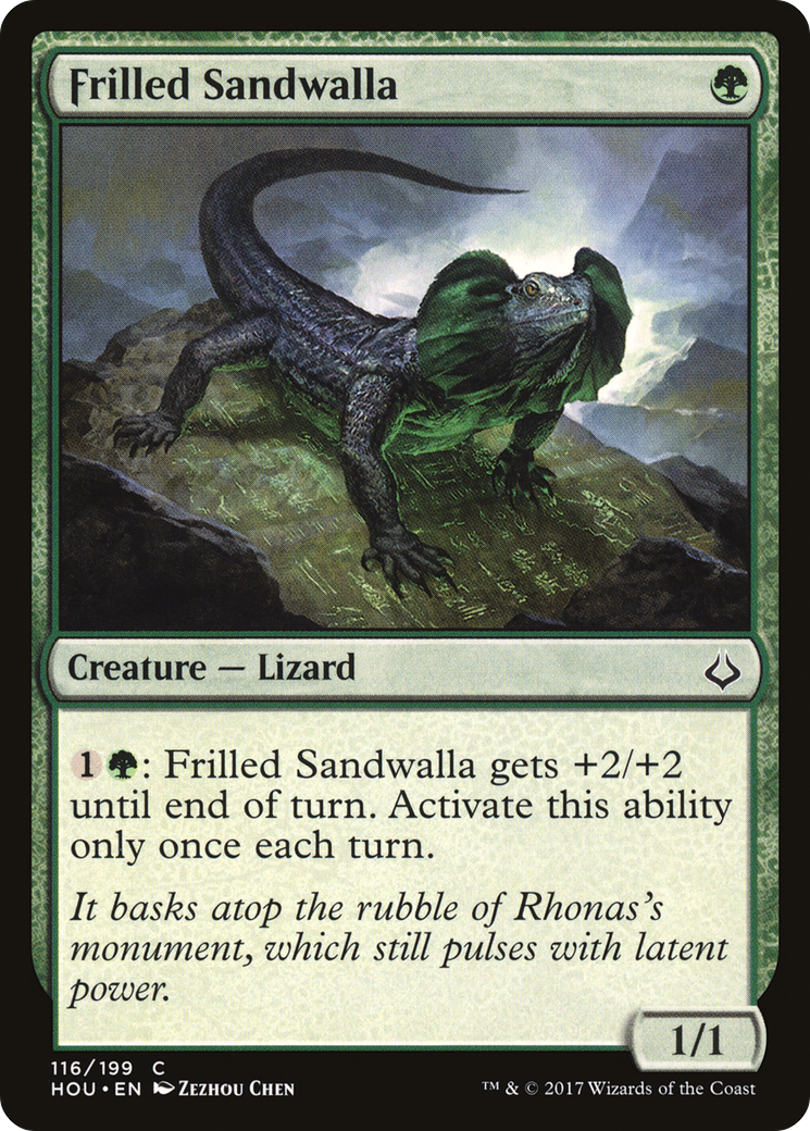 Frilled Sandwalla (HOU-116)  - Hour of Devastation