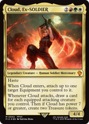 Cloud, Ex-SOLDIER (FIC-002)  Foil - Commander: FINAL FANTASY