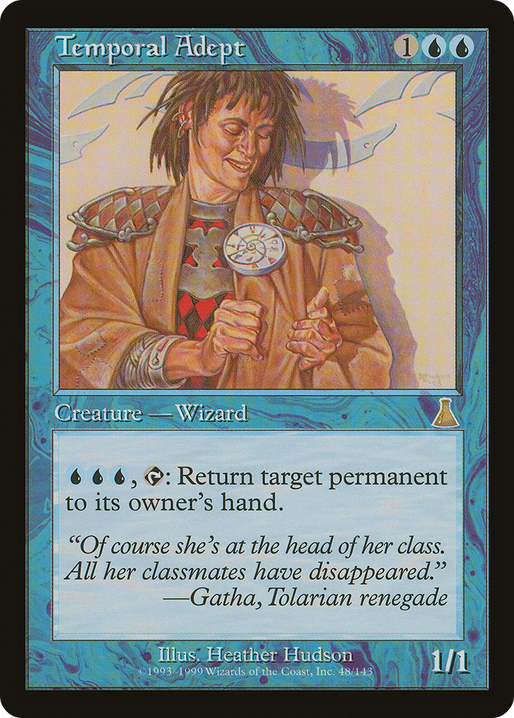 Temporal Adept (UDS-048)  - Urza's Destiny