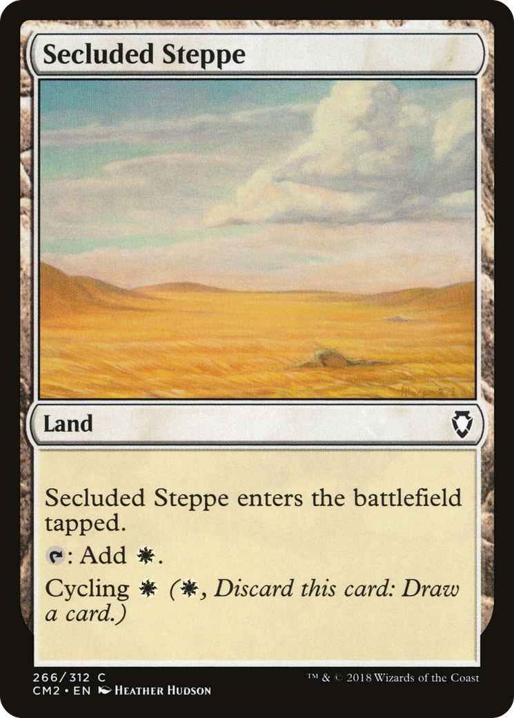 Secluded Steppe (CM2-266)  - Commander Anthology Volume II