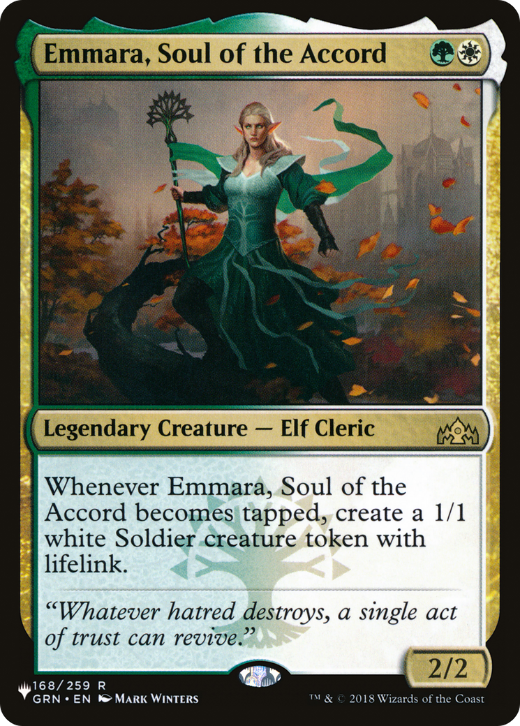 Emmara, Soul of the Accord (LIST-168)  - The List