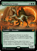 Vaultborn Tyrant (Extended Art) (BIG-085)  Foil - The Big Score: (Extended Art)