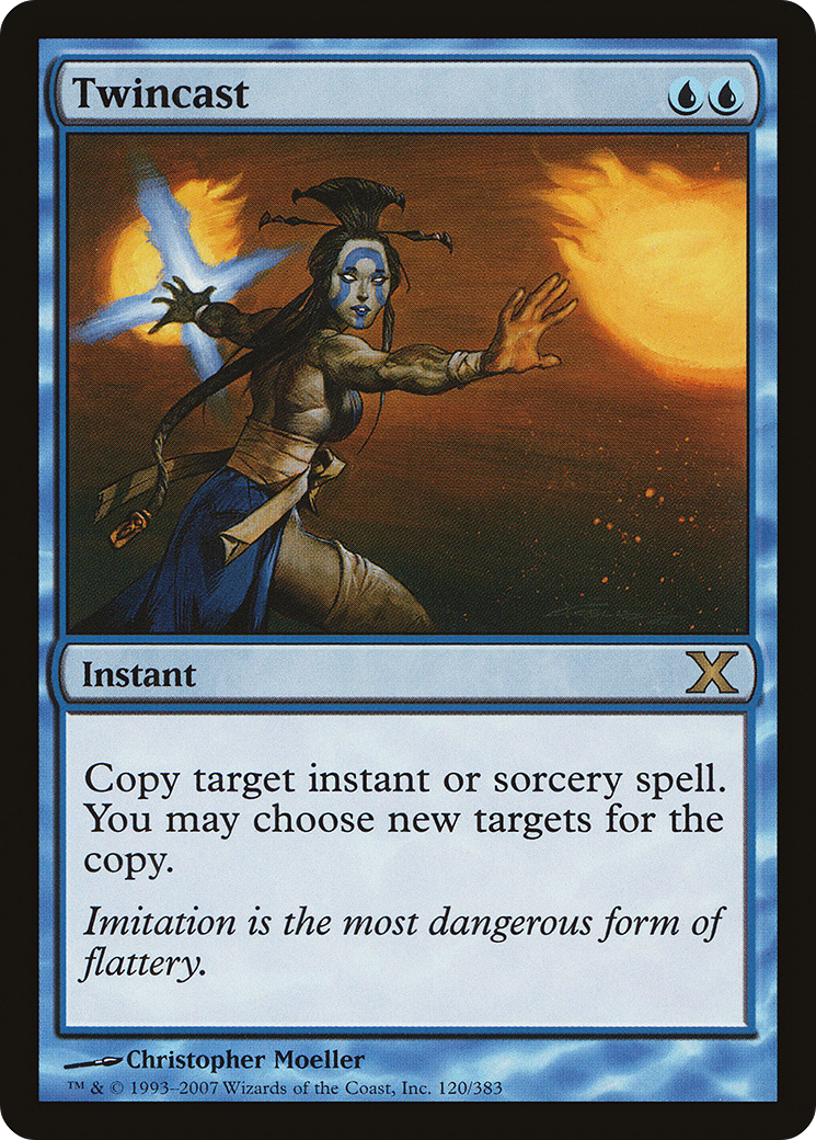 Twincast (10E-120)  Foil - Tenth Edition