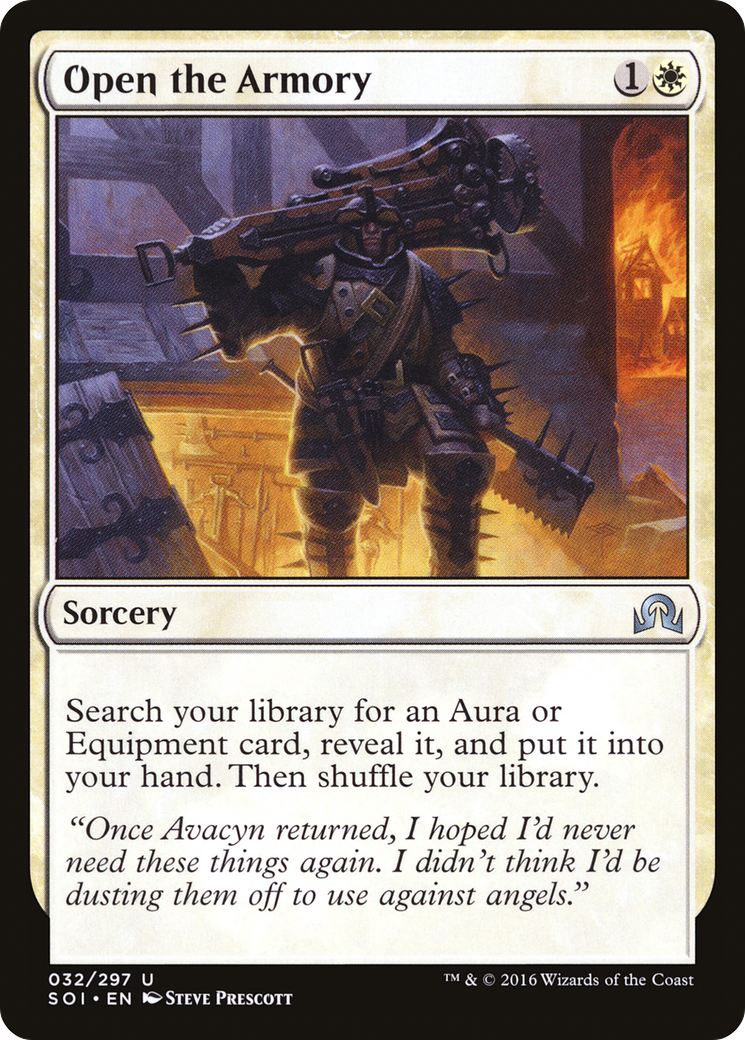 Open the Armory (SOI-032)  Foil - Shadows over Innistrad