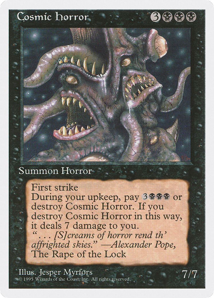 Cosmic Horror (4ED-)  - Fourth Edition