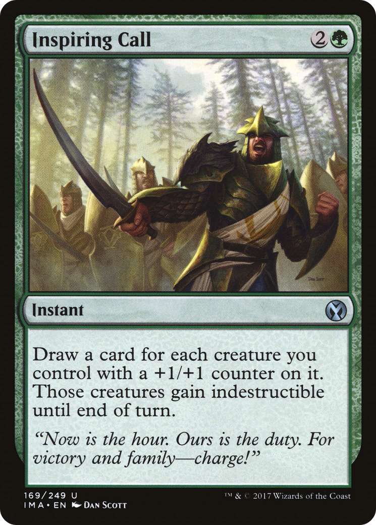 Inspiring Call (IMA-169)  - Iconic Masters