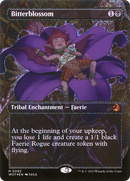 Bitterblossom (Anime Borderless) (Confetti Foil) (WOT-092)  Foil - Wilds of Eldraine: Enchanting Tales