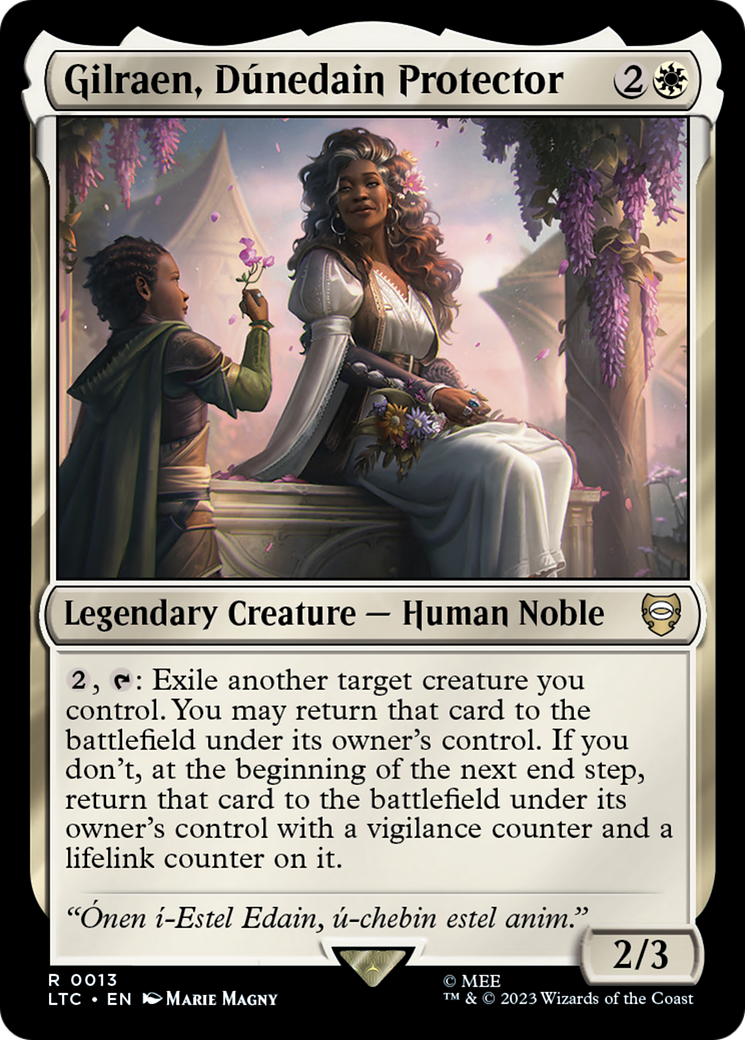 Gilraen, Dunedain Protector (LTC-013)  - Tales of Middle-earth Commander