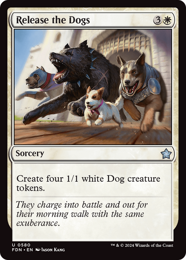 Release the Dogs (FDN-580)  - Foundations