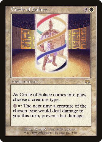Circle of Solace (ONS-013)  Foil - Onslaught
