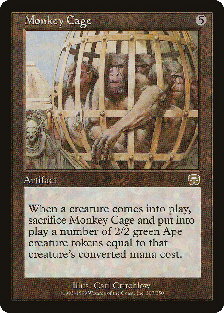 Monkey Cage (MMQ-307)  - Mercadian Masques