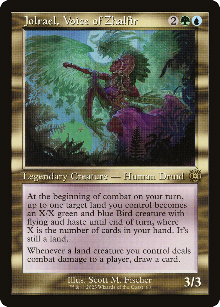 Jolrael, Voice of Zhalfir (Retro Frame) (MAT-083)  Foil - March of the Machine: The Aftermath: (Showcase)