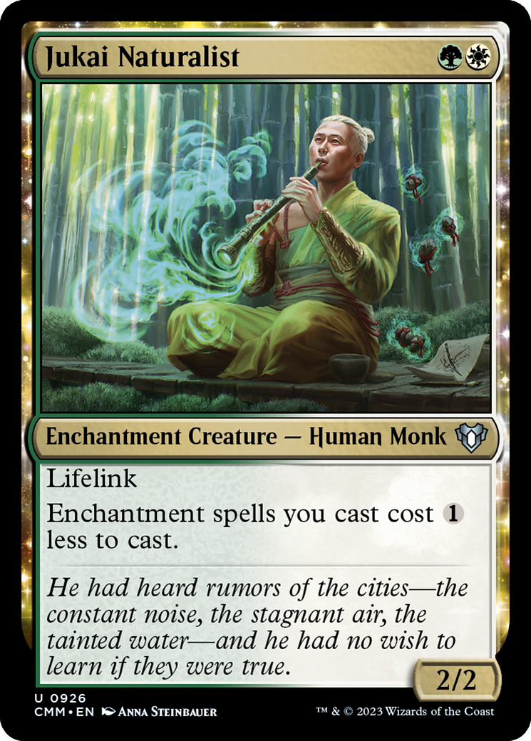 Jukai Naturalist (CMM-926)  - Commander Masters: (enchantment)