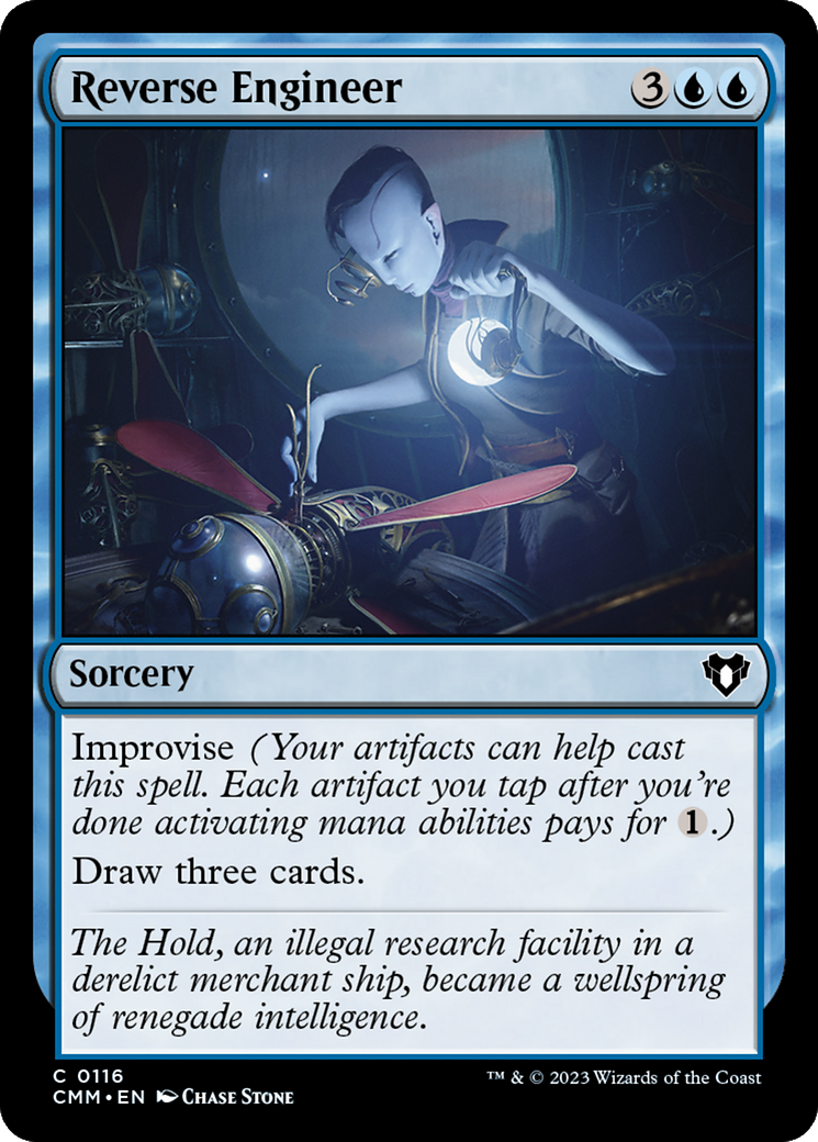 Reverse Engineer (CMM-116)  Foil - Commander Masters
