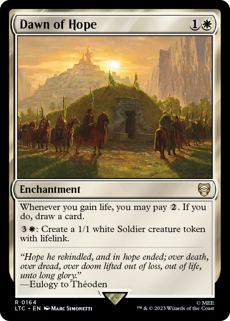 Dawn of Hope (LTC-164)  - Tales of Middle-earth Commander