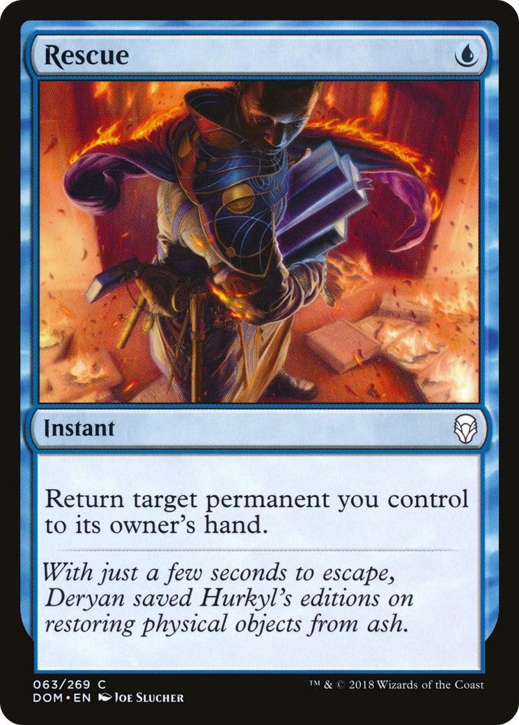 Rescue (DOM-063)  - Dominaria