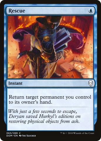 Rescue (DOM-063)  Foil - Dominaria