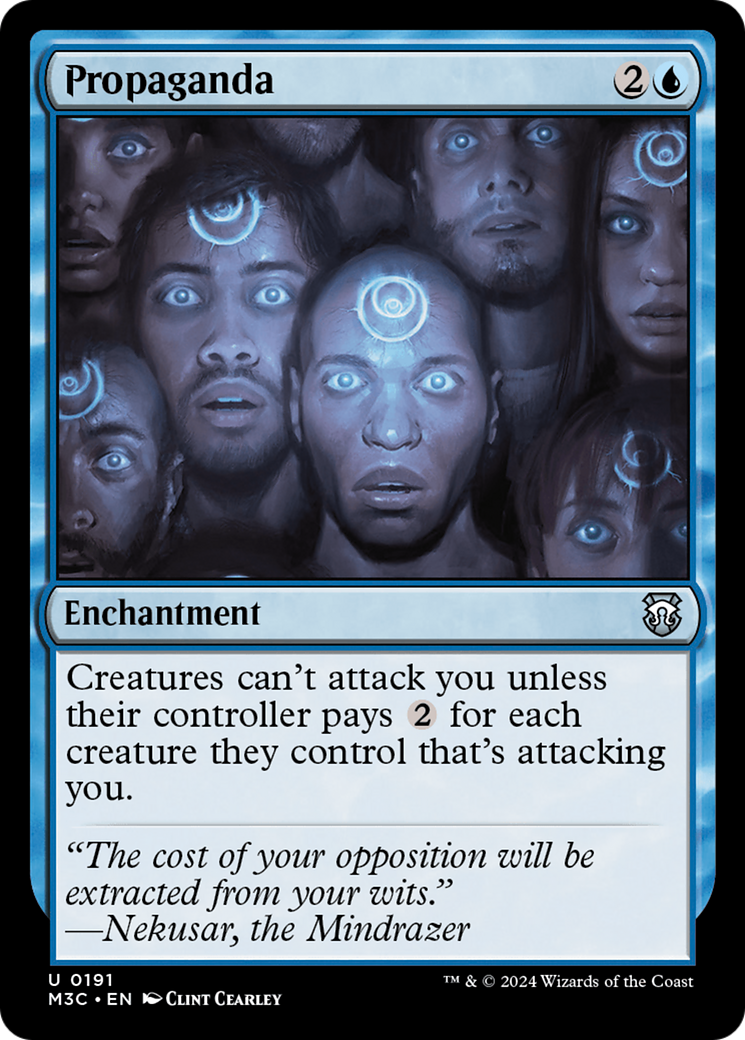 Propaganda (M3C-191)  - Modern Horizons 3 Commander