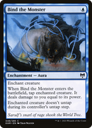 Bind the Monster (KHM-048)  Foil - Kaldheim