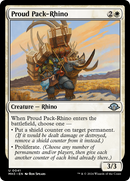 Proud Pack-Rhino (MH3-041)  Foil - Modern Horizons 3