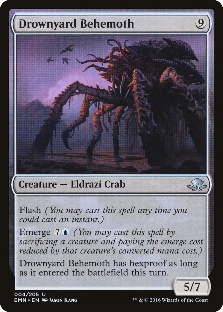 Drownyard Behemoth (EMN-004)  Foil - Eldritch Moon