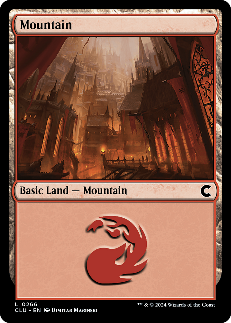 Mountain (0266) (CLU-266)  - Ravnica: Clue Edition