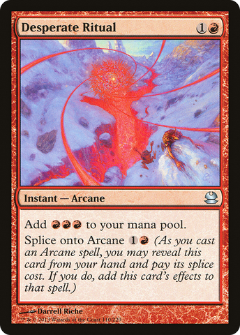 Desperate Ritual (MMA-110)  Foil - Modern Masters