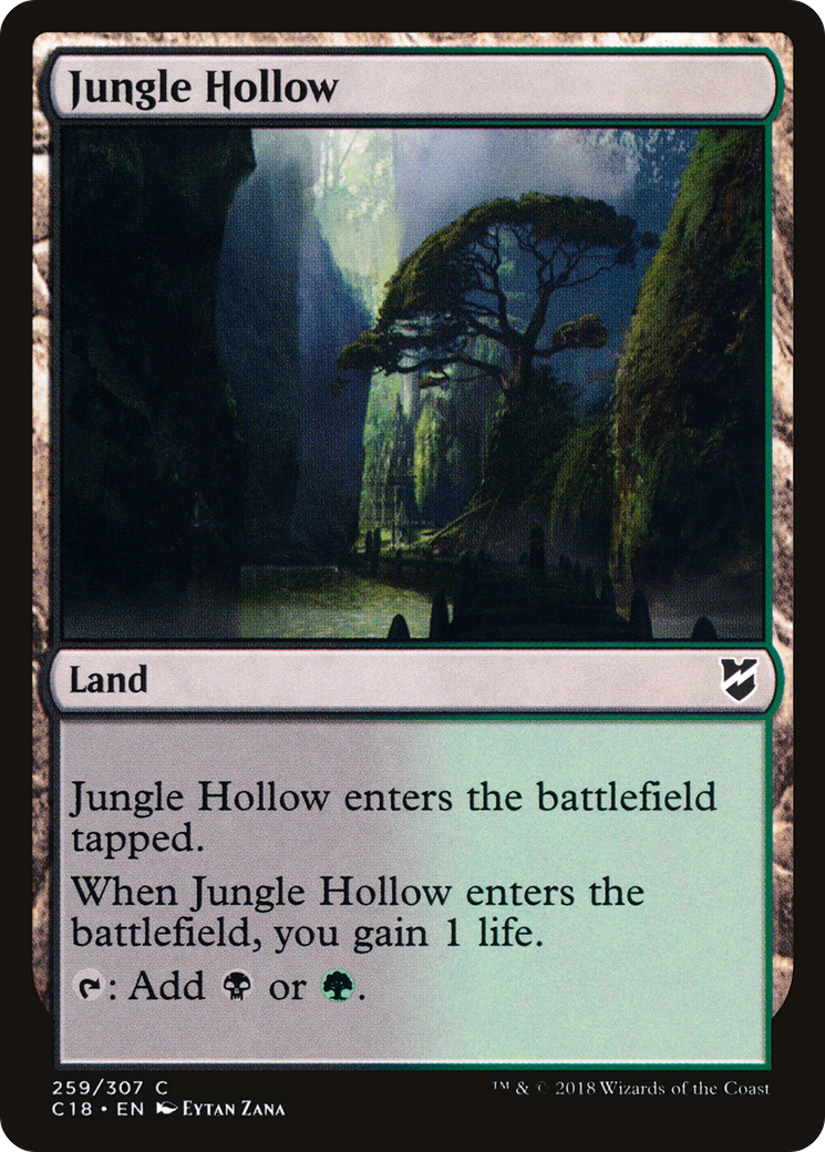 Jungle Hollow (C18-259)  - Commander 2018