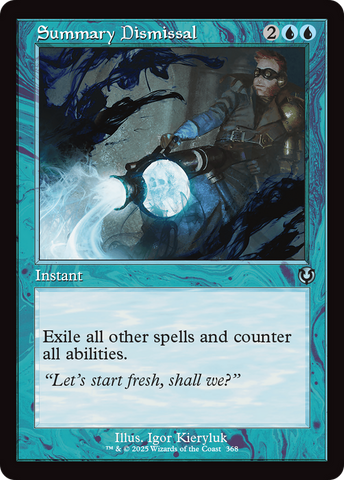 Summary Dismissal (Retro Frame) (INR-368)  - Innistrad Remastered