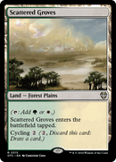 Scattered Groves (OTC-315)  - Outlaws of Thunder Junction Commander