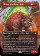 Ilharg, the Raze-Boar (Anime Borderless) (RVR-429)  Foil - Ravnica Remastered
