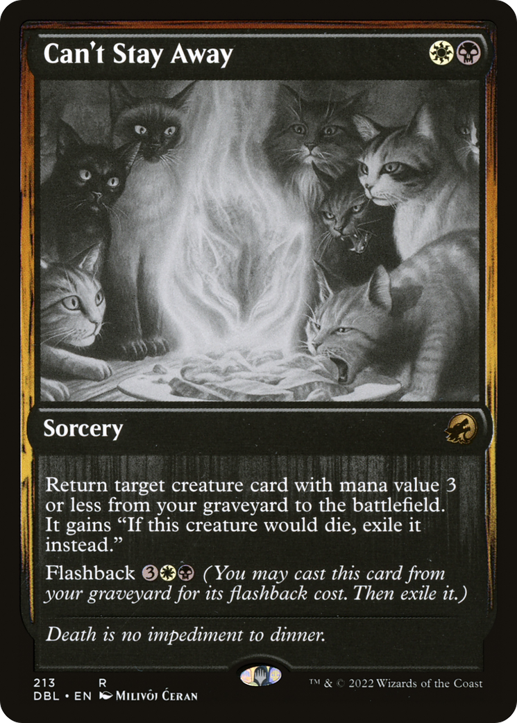Can't Stay Away (DBL-213) - Innistrad: Double Feature Foil