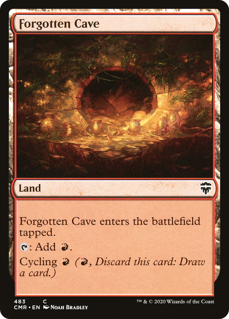 Forgotten Cave (CMR-483)  - Commander Legends
