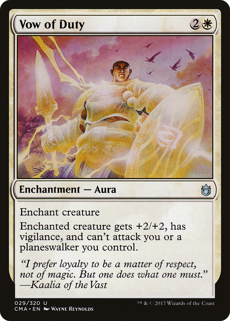 Vow of Duty (CMA-029)  - Commander Anthology