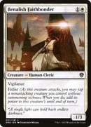 Benalish Faithbonder (DMU-007)  - Dominaria United