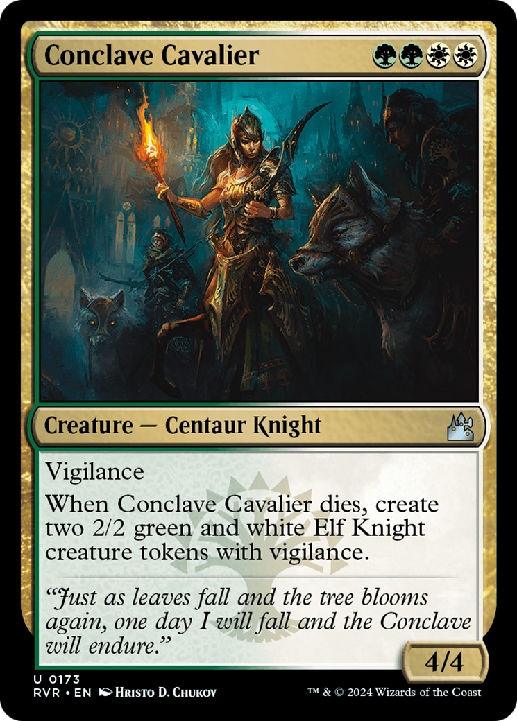 Conclave Cavalier (RVR-173)  - Ravnica Remastered